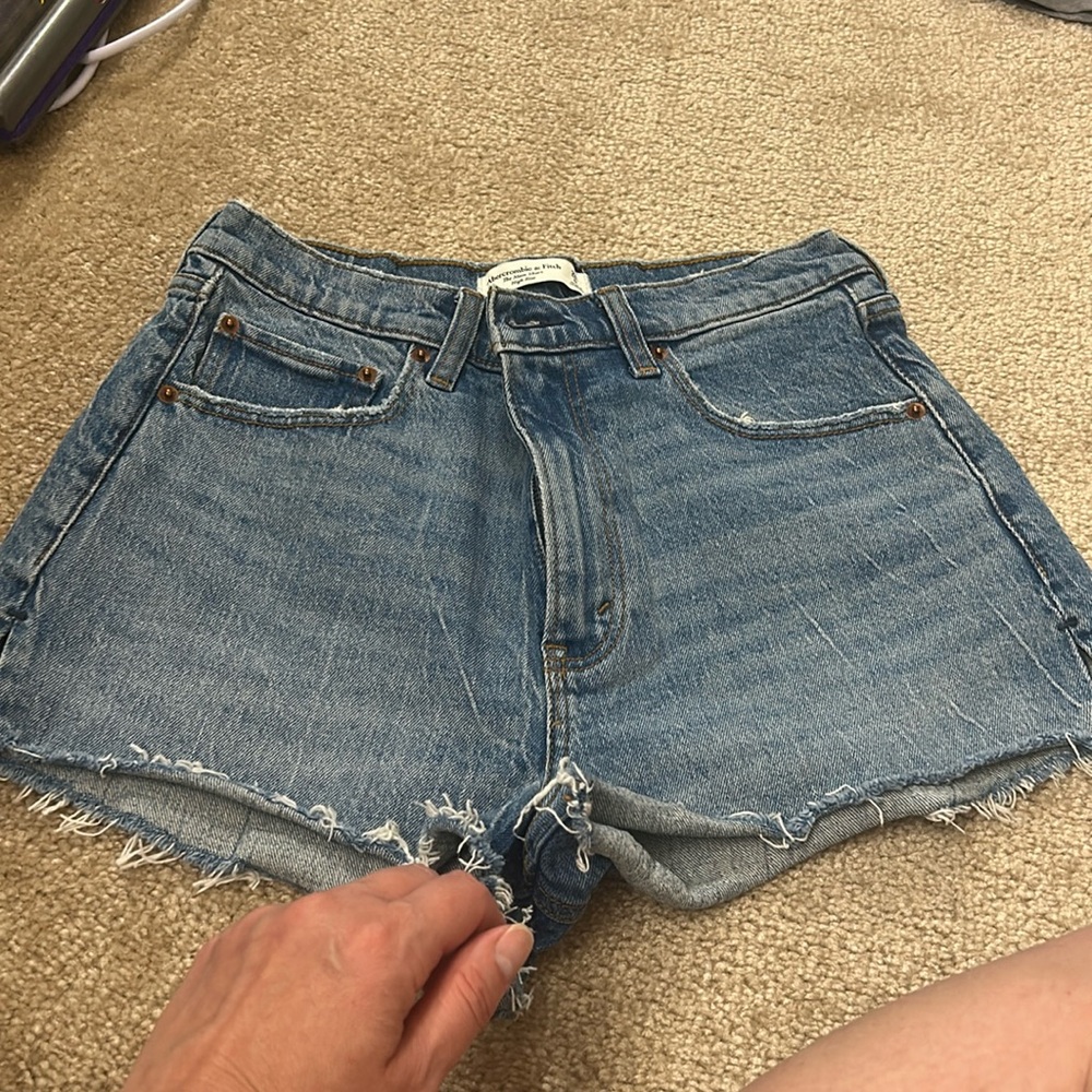 Abercrombie denim shorts